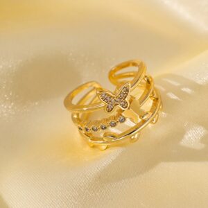 Butterfly Finger Ring