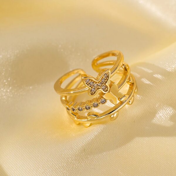 Butterfly Finger Ring