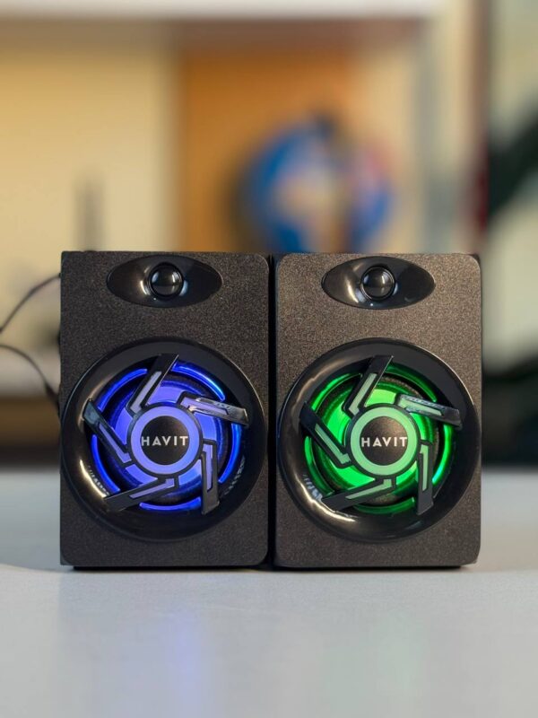 HAVIT SK706 GAMENOTE BACKLIT USB SPEAKER - Image 2